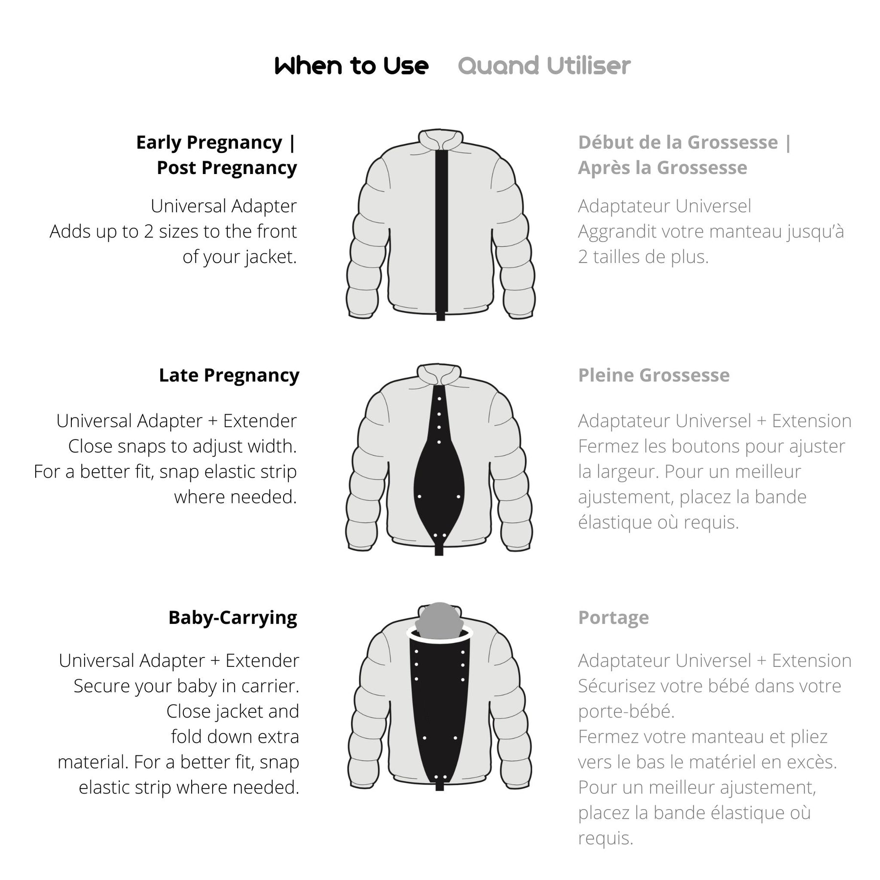 Universal Jacket Extender – MakeMyBellyFit